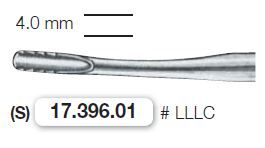 17.396.01 Elewator Lindo-Levien z ząbkami # LLLC 4.0 mm zagięty