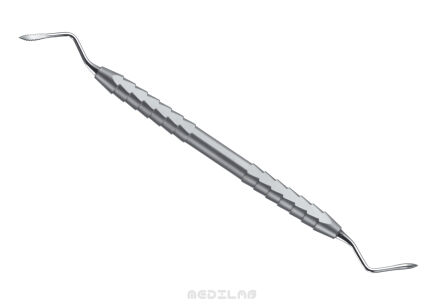 17.056.03 Dźwignia korzeniowa Heidbrink do apeksów 2.5 mm, z ząbkami
