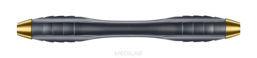 26.010.xxOX Uchwyt Z-Shape Relax pokryty powłoką z nanopalu dwustronny M4x0,5 mm