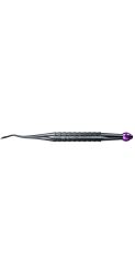 17.008.06TI X-Syndesmotome zagięty 4mm mezjalny Onyx