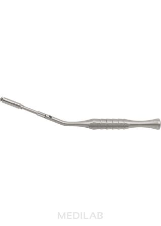 47.957.25 Skrobaczka kostna Bone Scraper II zagięta, 4 ostrza