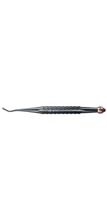 17.008.10TI X-Apical Desmotome wygięcie mezjalne 3mm Onyx