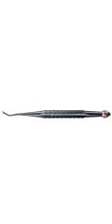 17.008.10TI X-Apical Desmotome wygięcie mezjalne 3mm Onyx